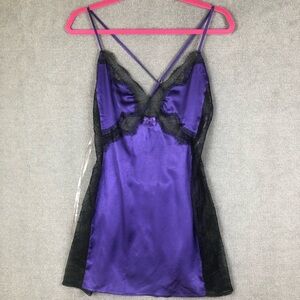 Victoria's Secret lace Purple lingerie Dress size M